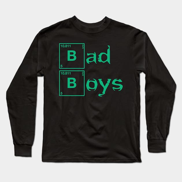 Breaking Bad Boys Long Sleeve T-Shirt by CityNoir